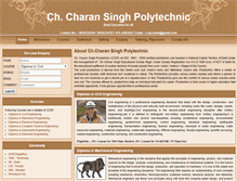 Tablet Screenshot of ccspindia.com